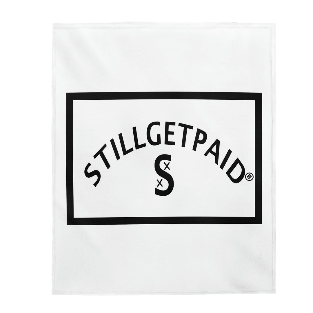 STILLGETPAID®️ APPAREL Velveteen Plush Blanket