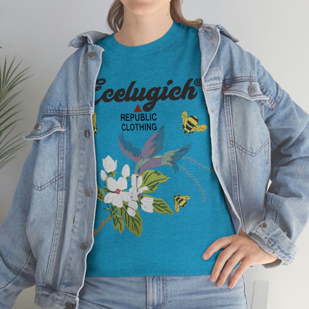 Ecelugich Logo Unisex Heavy Cotton Tee