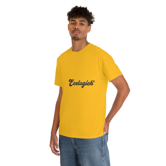 ECELUGICH LOGO Unisex Heavy Cotton Tee