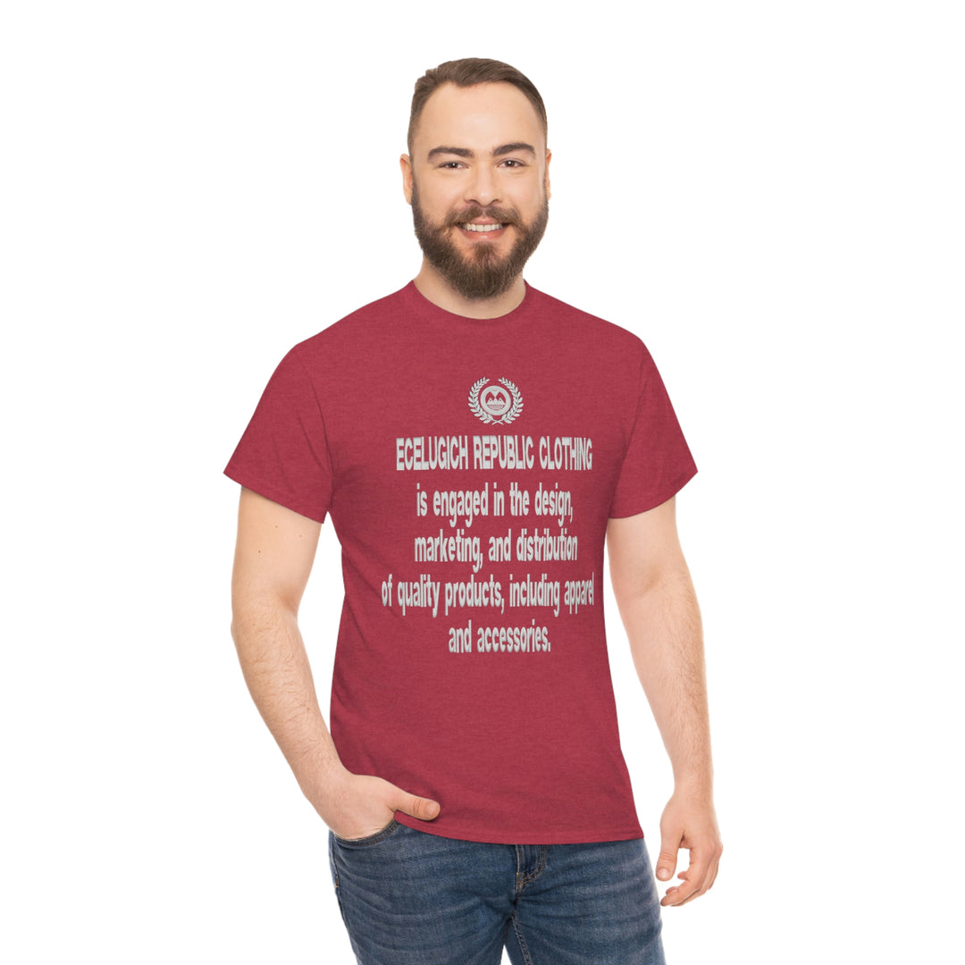 Ecelugich Unisex Heavy Cotton Tee