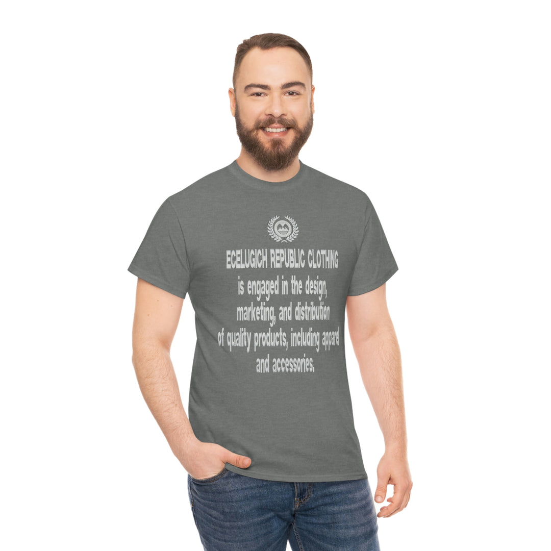 Ecelugich Unisex Heavy Cotton Tee