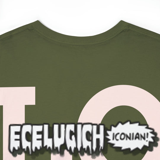 ECELUGICH Unisex Heavy Cotton Tee