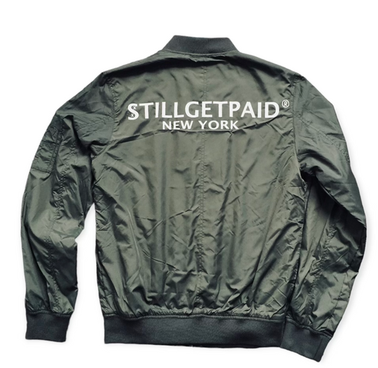 STILLGETPAID® APPAREL BOMBER JACKET