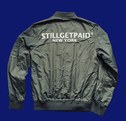 STILLGETPAID® APPAREL BOMBER JACKET