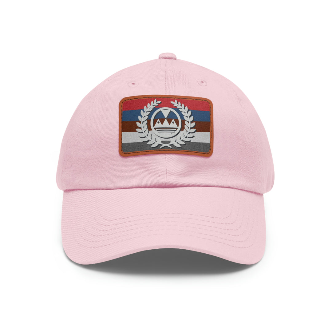 Ecelugich Dad Hat with Leather Patch