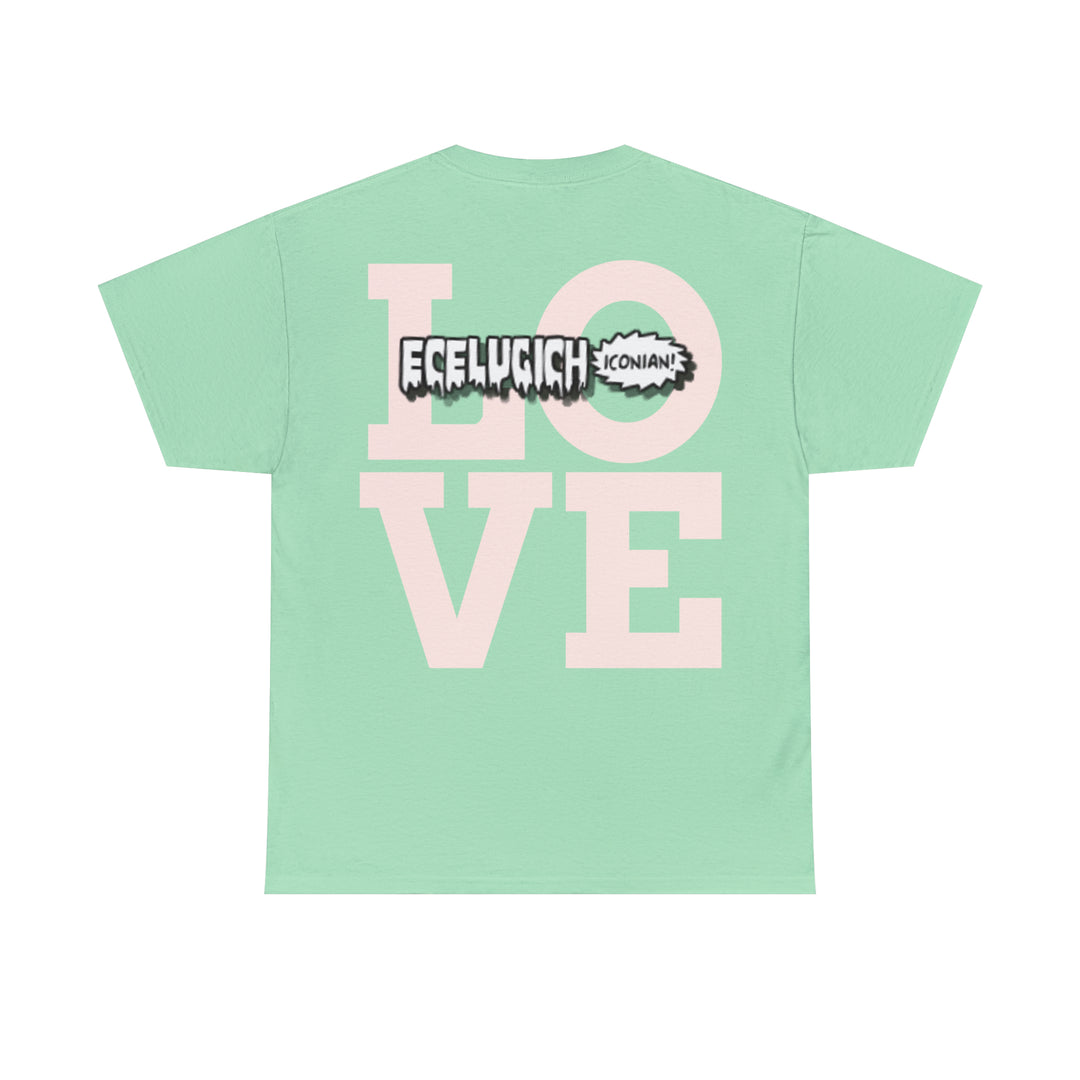 ECELUGICH Unisex Heavy Cotton Tee