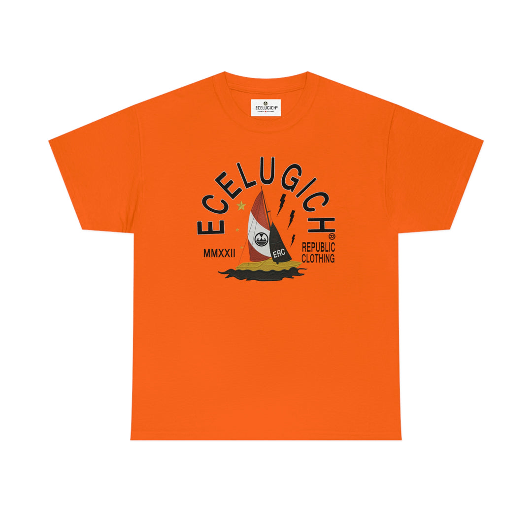 ECELUGICH LOGO Unisex Heavy Cotton Tee