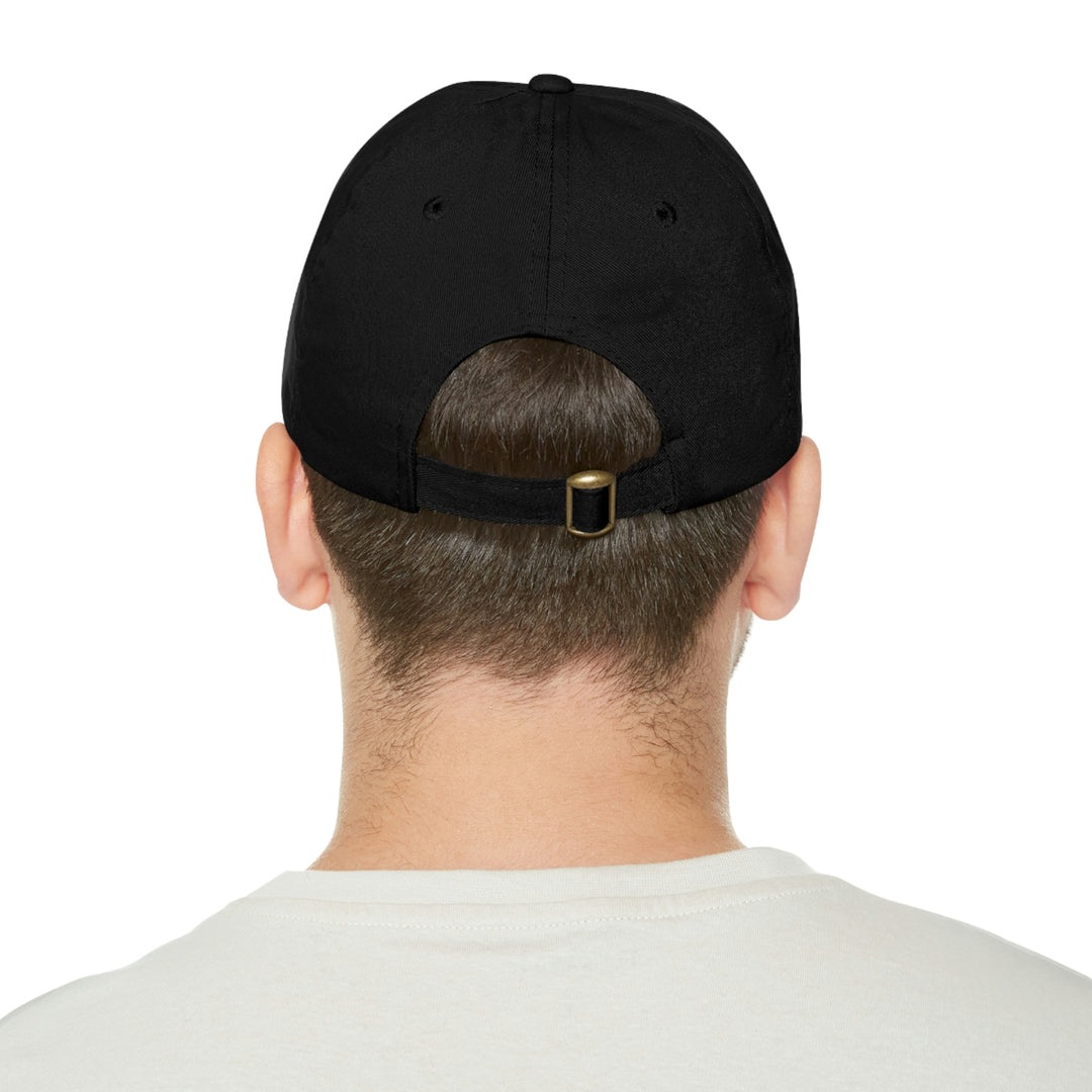 Ecelugich Dad Hat with Leather Patch