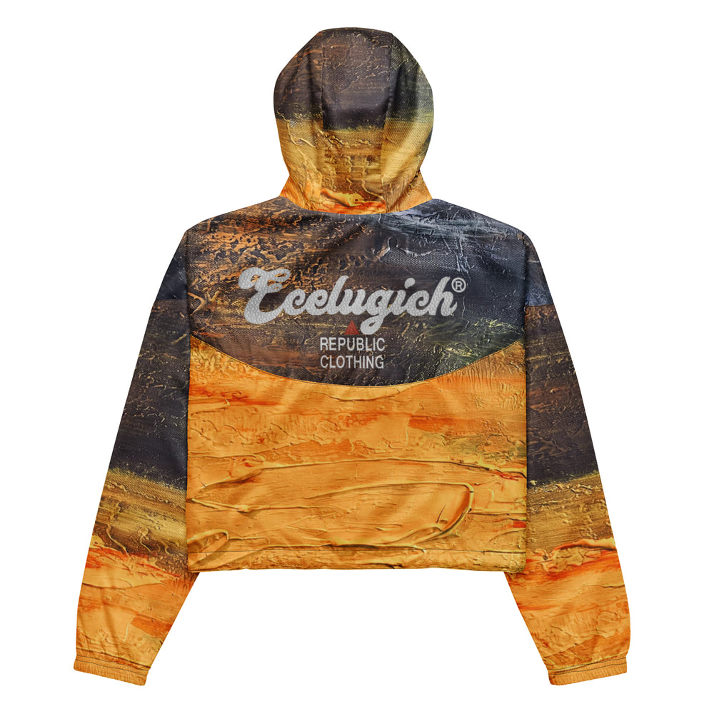 Ecelugich Women’s cropped windbreaker