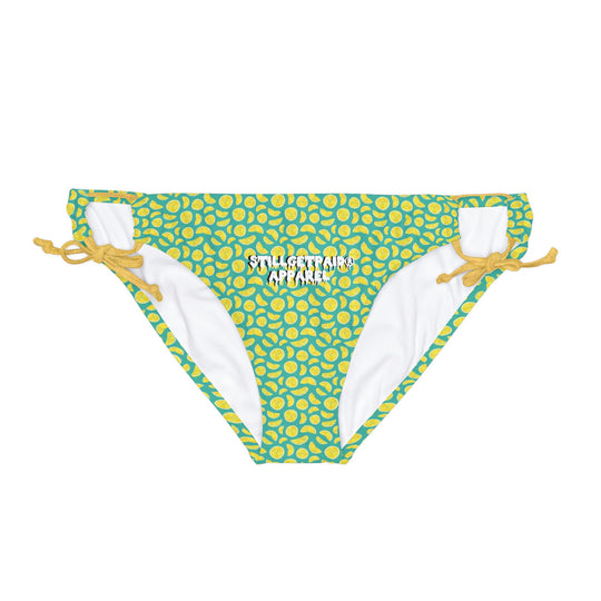 STILLGETPAID® APPAREL Loop Tie Side Bikini Bottom