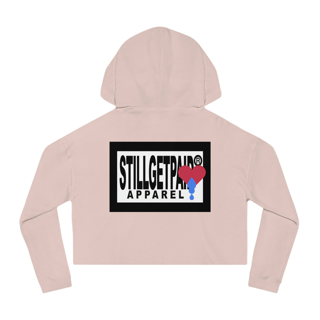 STILLGETPAID® APPAREL Women’s Cropped Hooded Sweatshirt