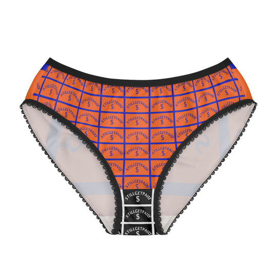 STILLGETPAID® APPAREL Women's ORANGE Valentine Briefs 3