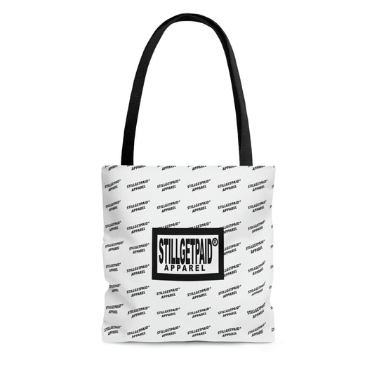 STILLGETPAID® APPARE BLK WHT LBIG Tote Bag