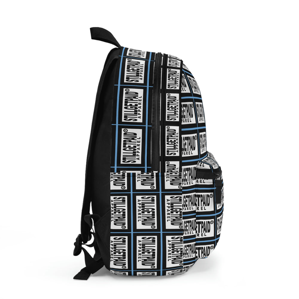 STILL GET PAID APPAREL BLUE Backpack FULL PRINT