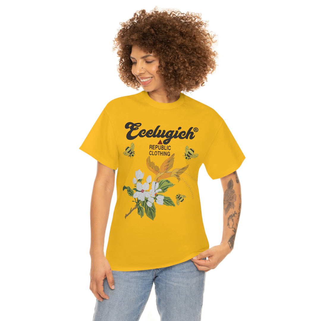 Ecelugich Logo Unisex Heavy Cotton Tee