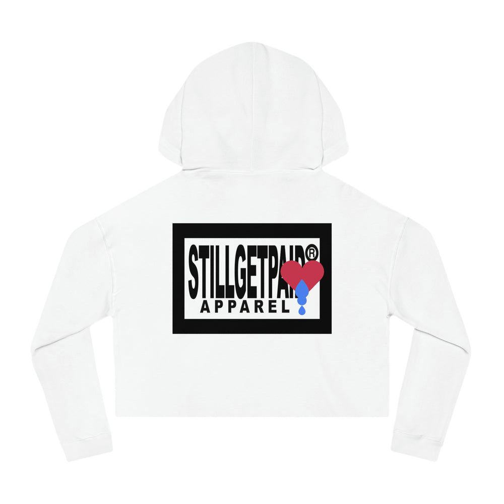 STILLGETPAID® APPAREL Women’s Cropped Hooded Sweatshirt