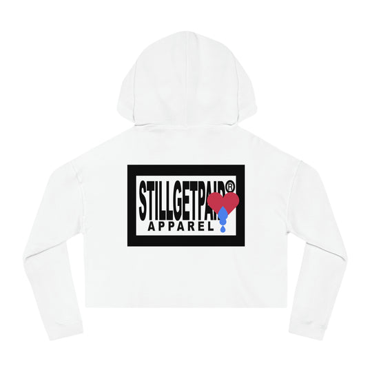 STILLGETPAID® APPAREL Women’s Cropped Hooded Sweatshirt