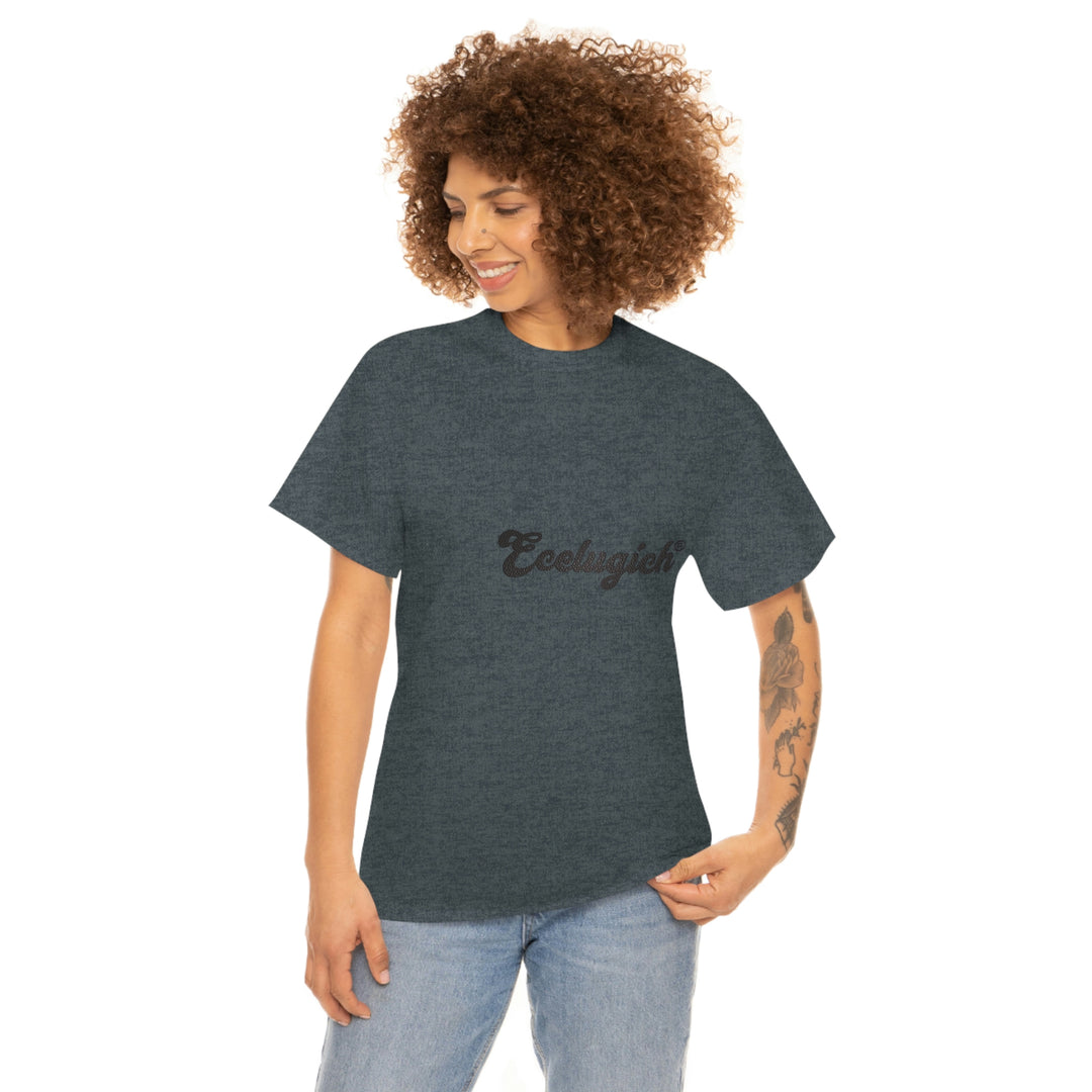 ECELUGICH LOGO Unisex Heavy Cotton Tee