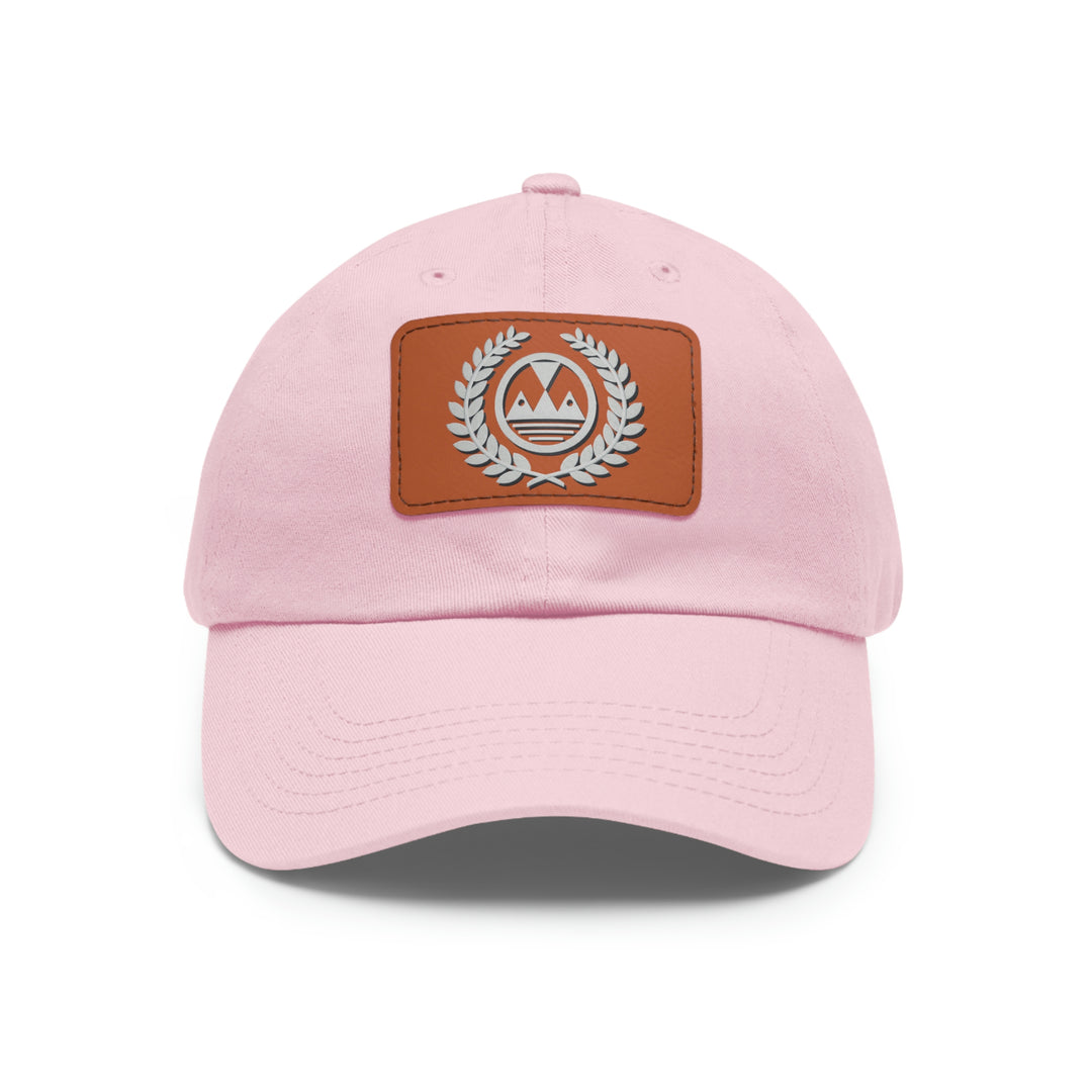 Ecelugich Dad Hat with Leather Patch