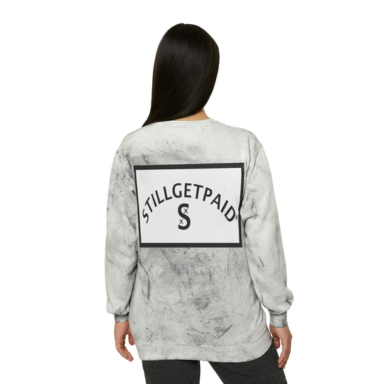 STILLGETPAID®️ APPAREL Unisex Color Blast Crewneck Sweatshirt