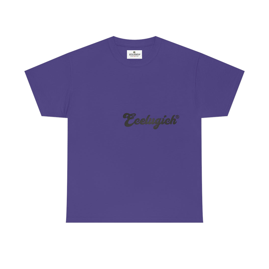 ECELUGICH LOGO Unisex Heavy Cotton Tee