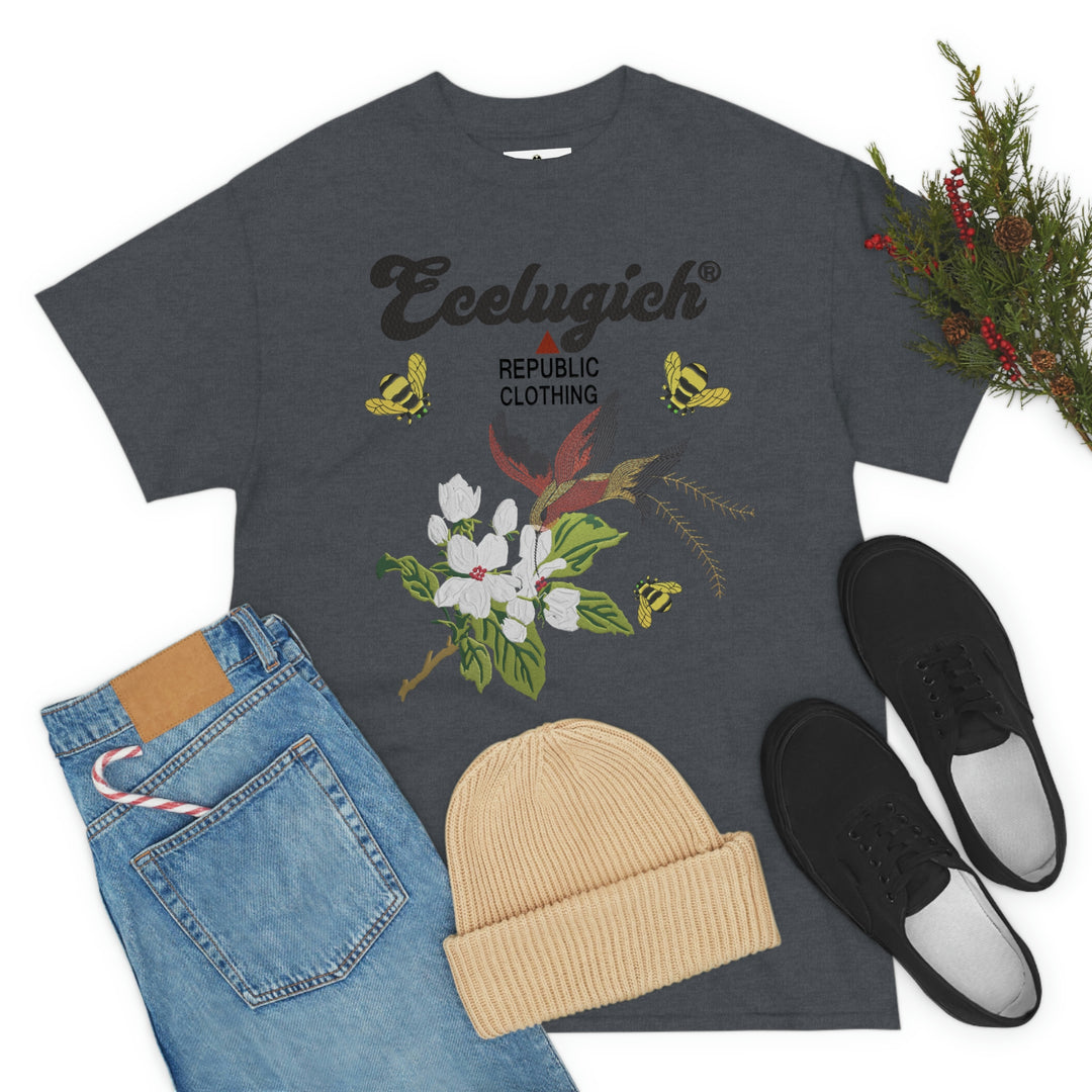 Ecelugich Logo Unisex Heavy Cotton Tee