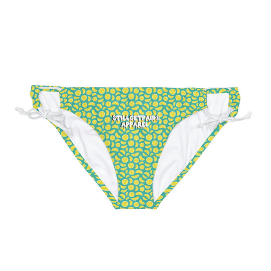 STILLGETPAID® APPAREL Loop Tie Side Bikini Bottom