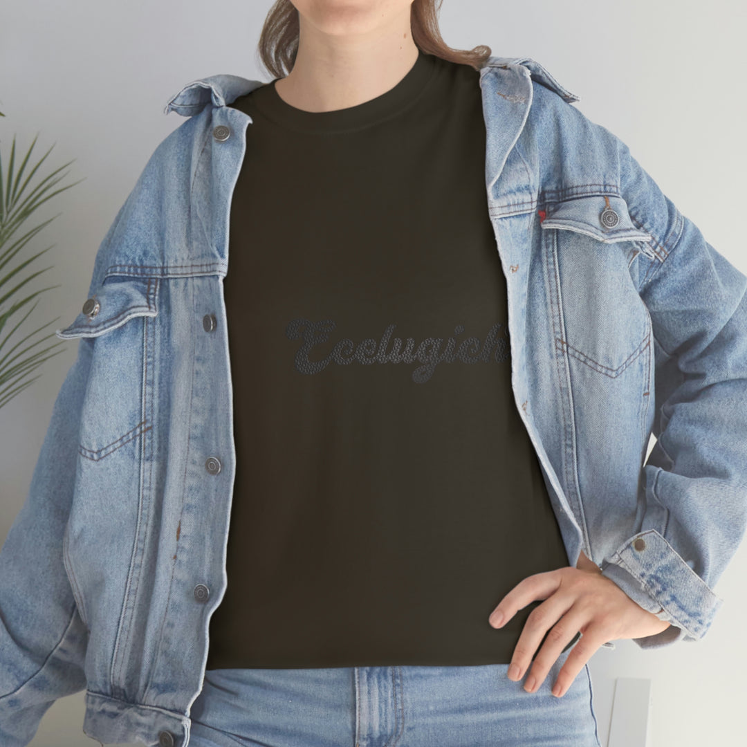 ECELUGICH LOGO Unisex Heavy Cotton Tee