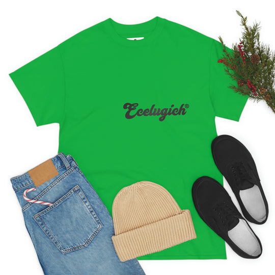 ECELUGICH LOGO Unisex Heavy Cotton Tee