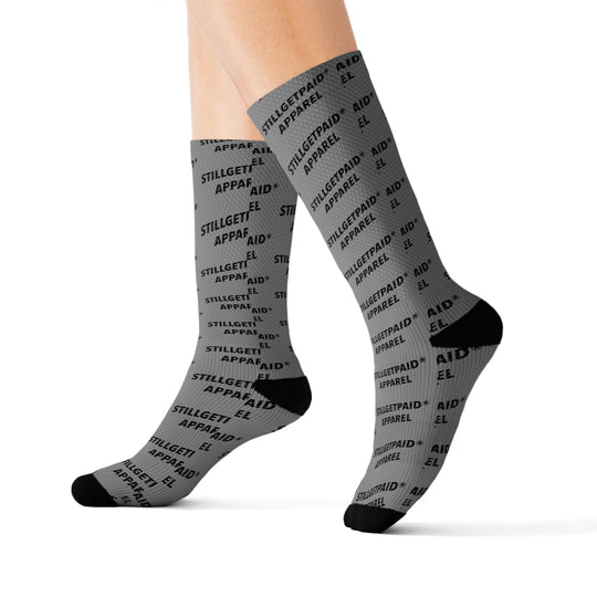 STILLGETPAID APPAREL STAMP Sublimation Socks