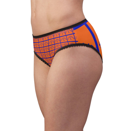 STILLGETPAID® APPAREL Women's ORANGE Valentine Briefs 3