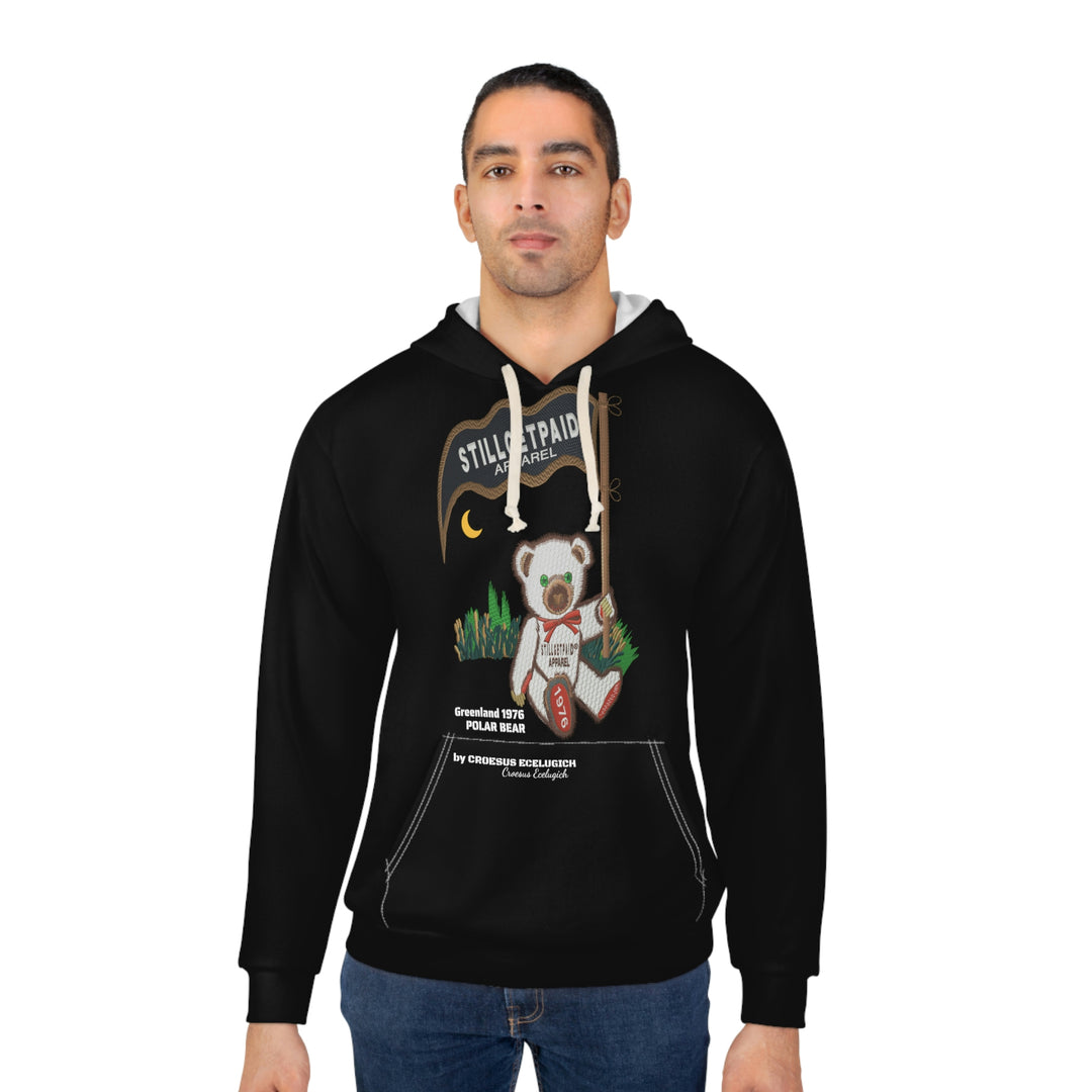 STILLGETPAID®️ APPAREL BEAR AOP Unisex Pullover Hoodie