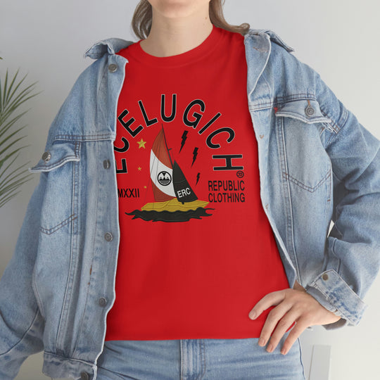 ECELUGICH LOGO Unisex Heavy Cotton Tee