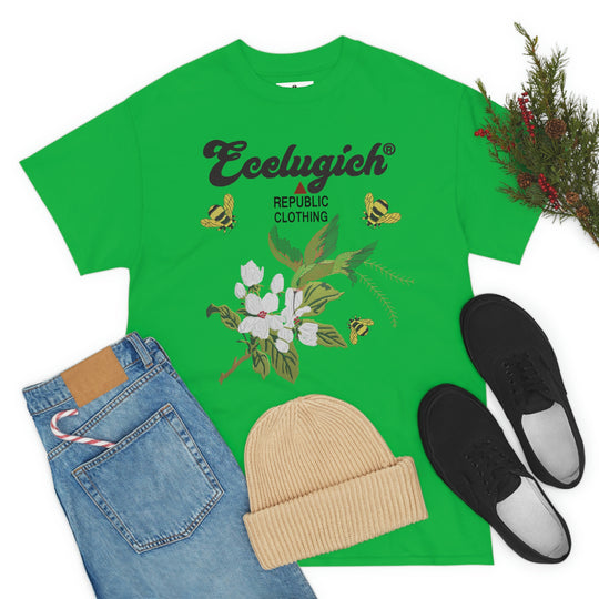 Ecelugich Logo Unisex Heavy Cotton Tee