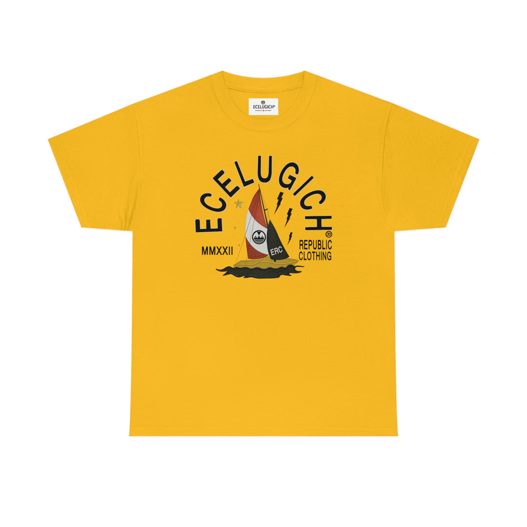 ECELUGICH LOGO Unisex Heavy Cotton Tee