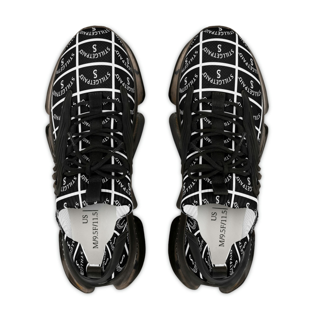 STILL GET PAID® APPAREL BLACK Men's Mesh Sneakers