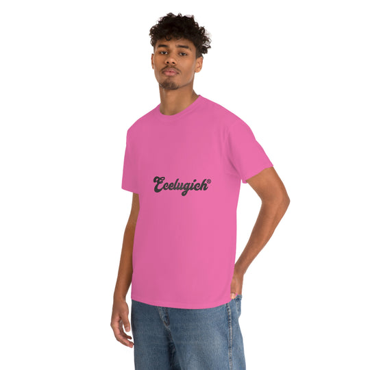 ECELUGICH LOGO Unisex Heavy Cotton Tee