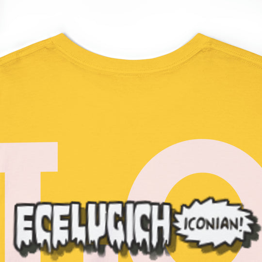 ECELUGICH Unisex Heavy Cotton Tee