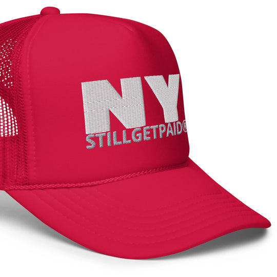 STILLGETPAID® APPAREL Foam trucker hat