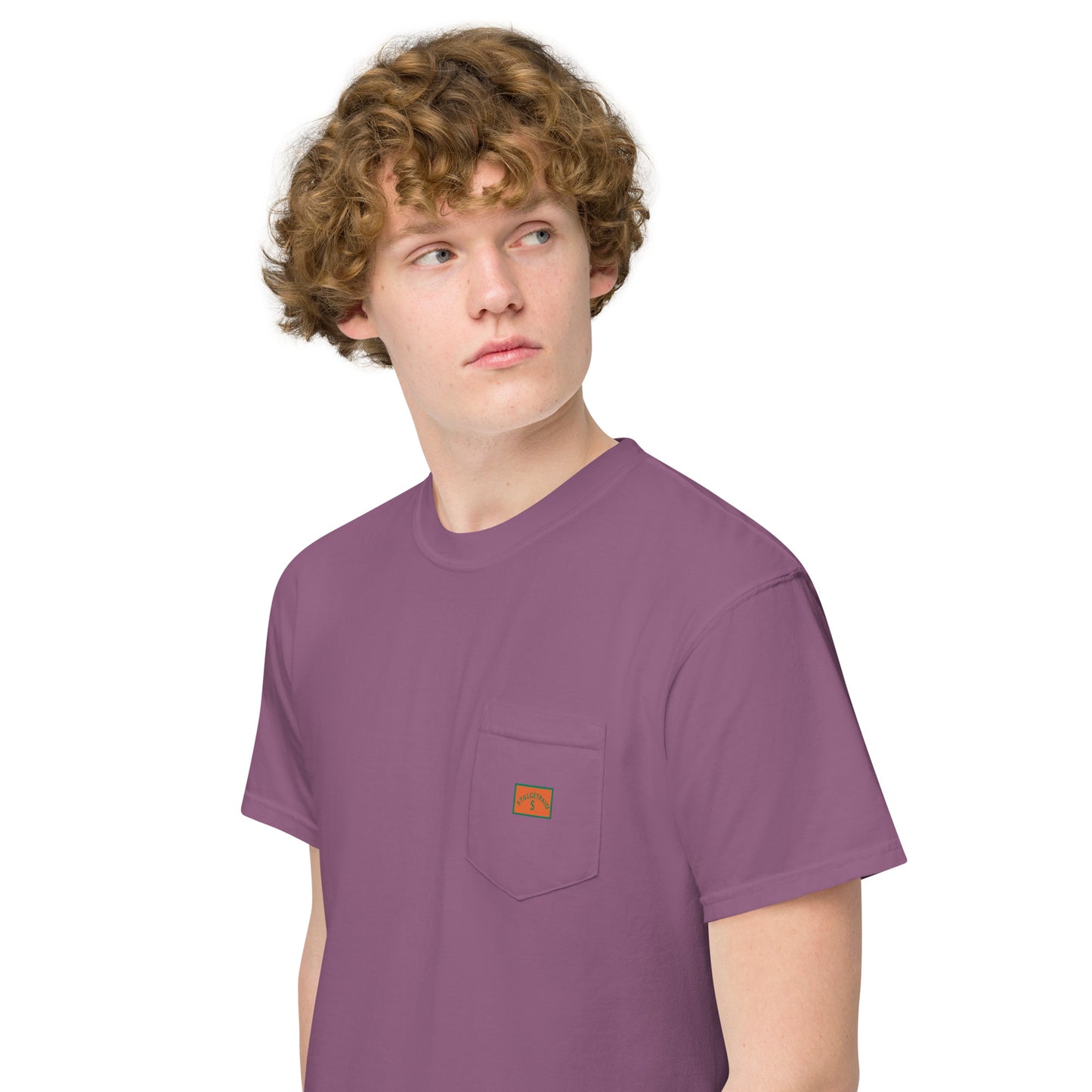 STILLGETPAID® APPAREL Unisex garment-dyed pocket t-shirt